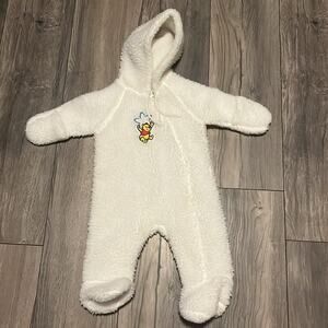 Disney Winnie The Pooh Sherpa Fleece One Piece Bunting Suit 12 Months